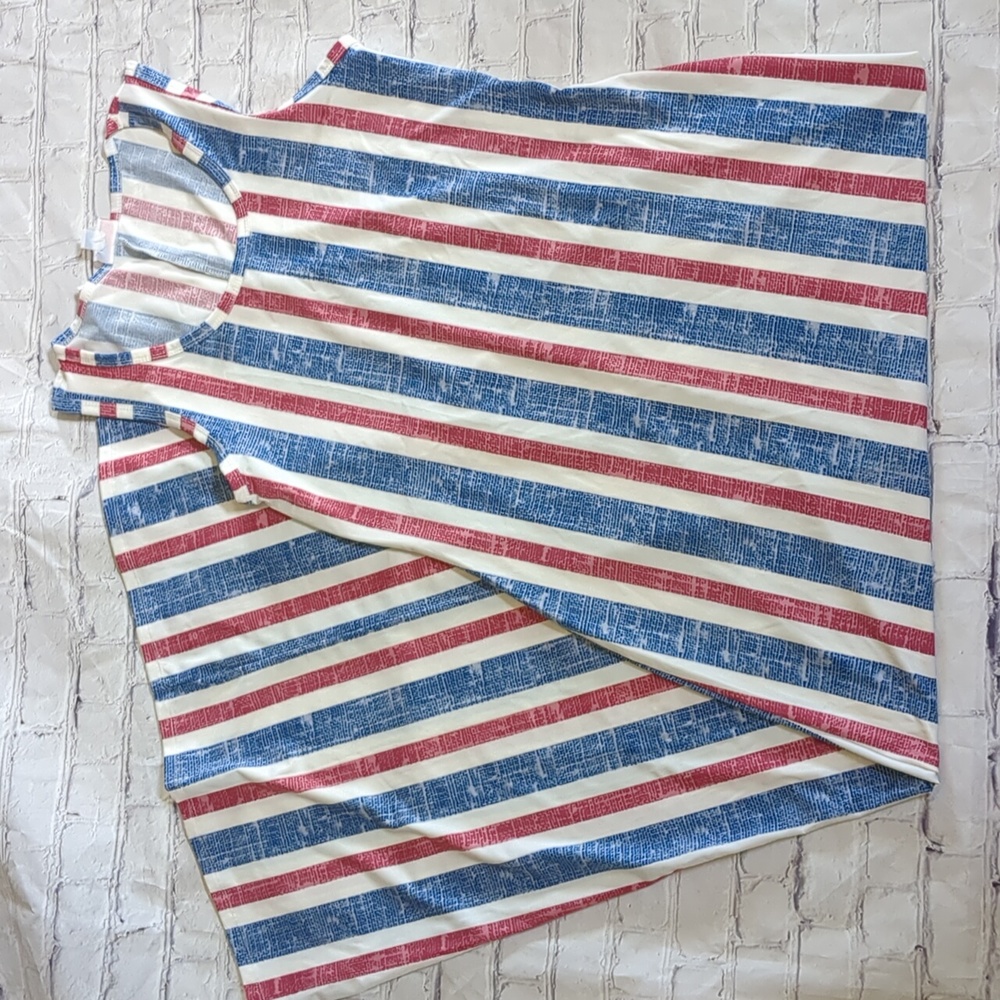 LuLaRoe Fourth of July Dani Dress, M, NWOT